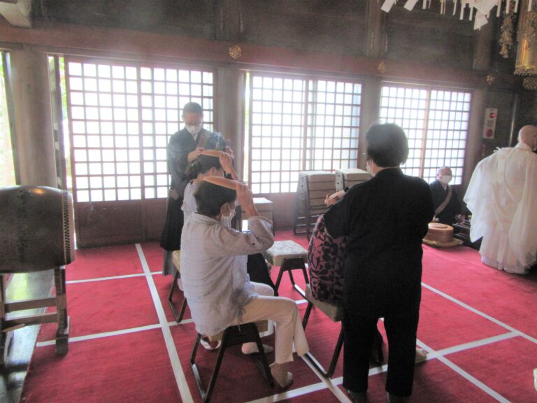 Read more about the article ７月２４日（水）頭痛除ほうろく祈祷会が行われました。