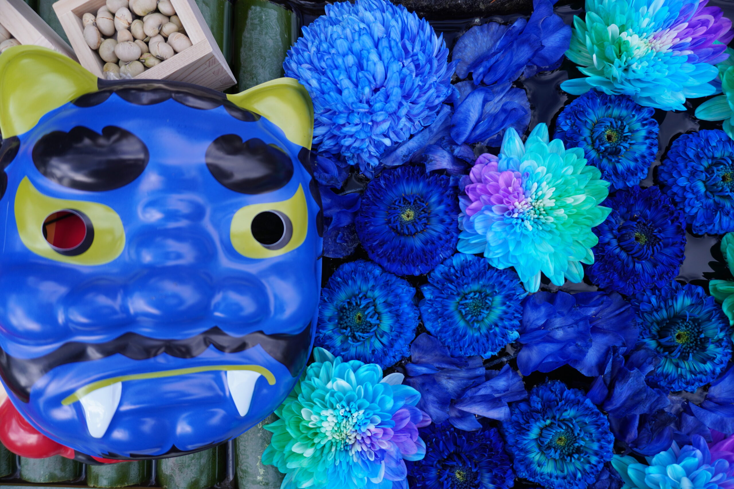 Read more about the article ２月の花手水です。