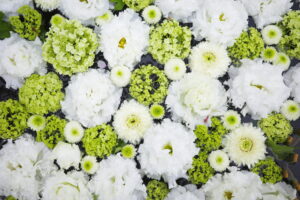 ４月の花手水です。