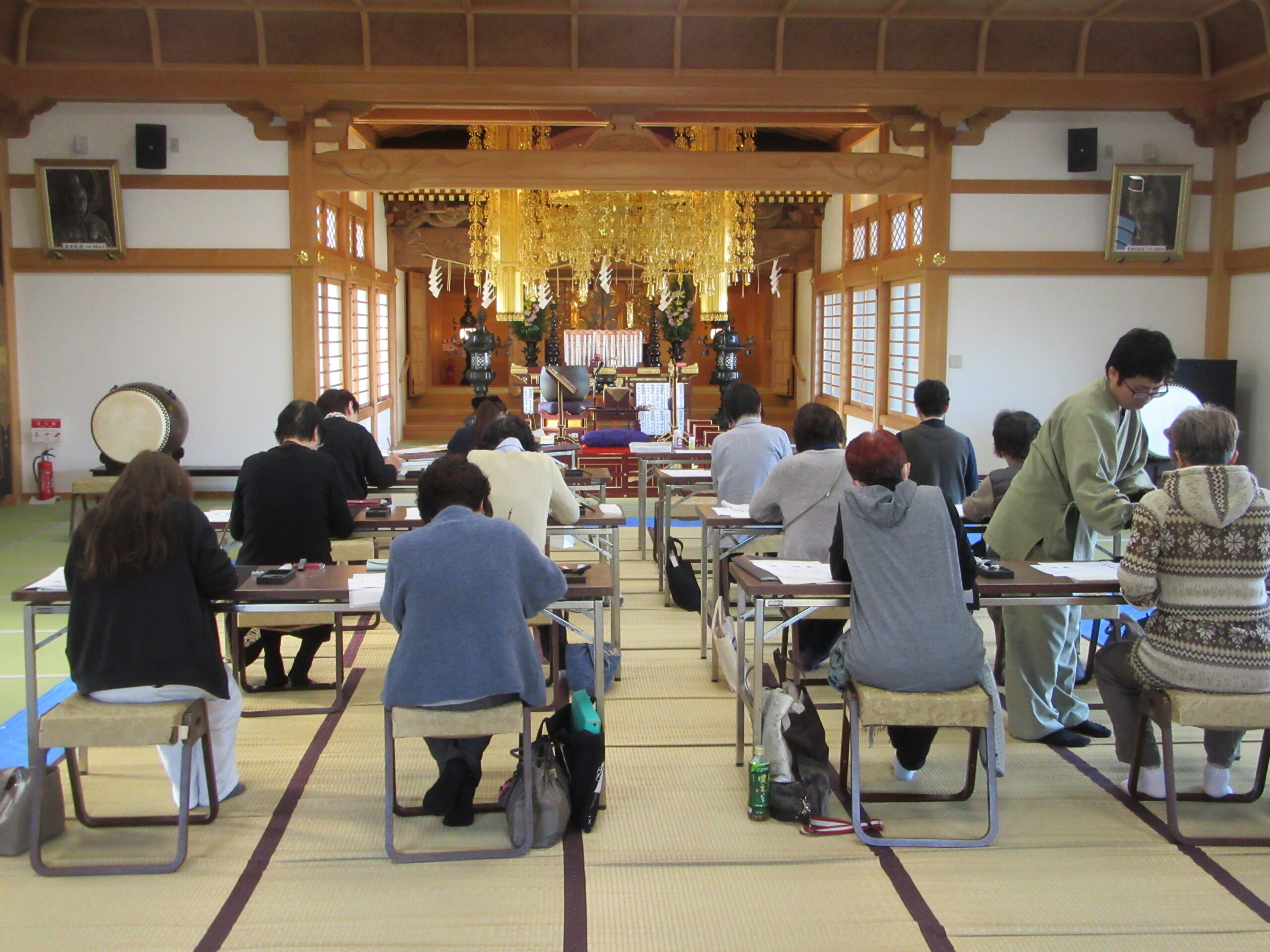 投稿についてもっと詳しく 11月2日・16日　妙見宮にて書道教室が開催されました。次回12月は7日です。