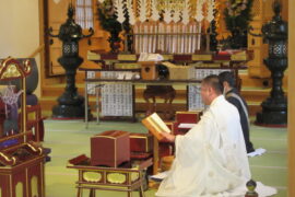12月14日　星祭祈祷会が行われました。