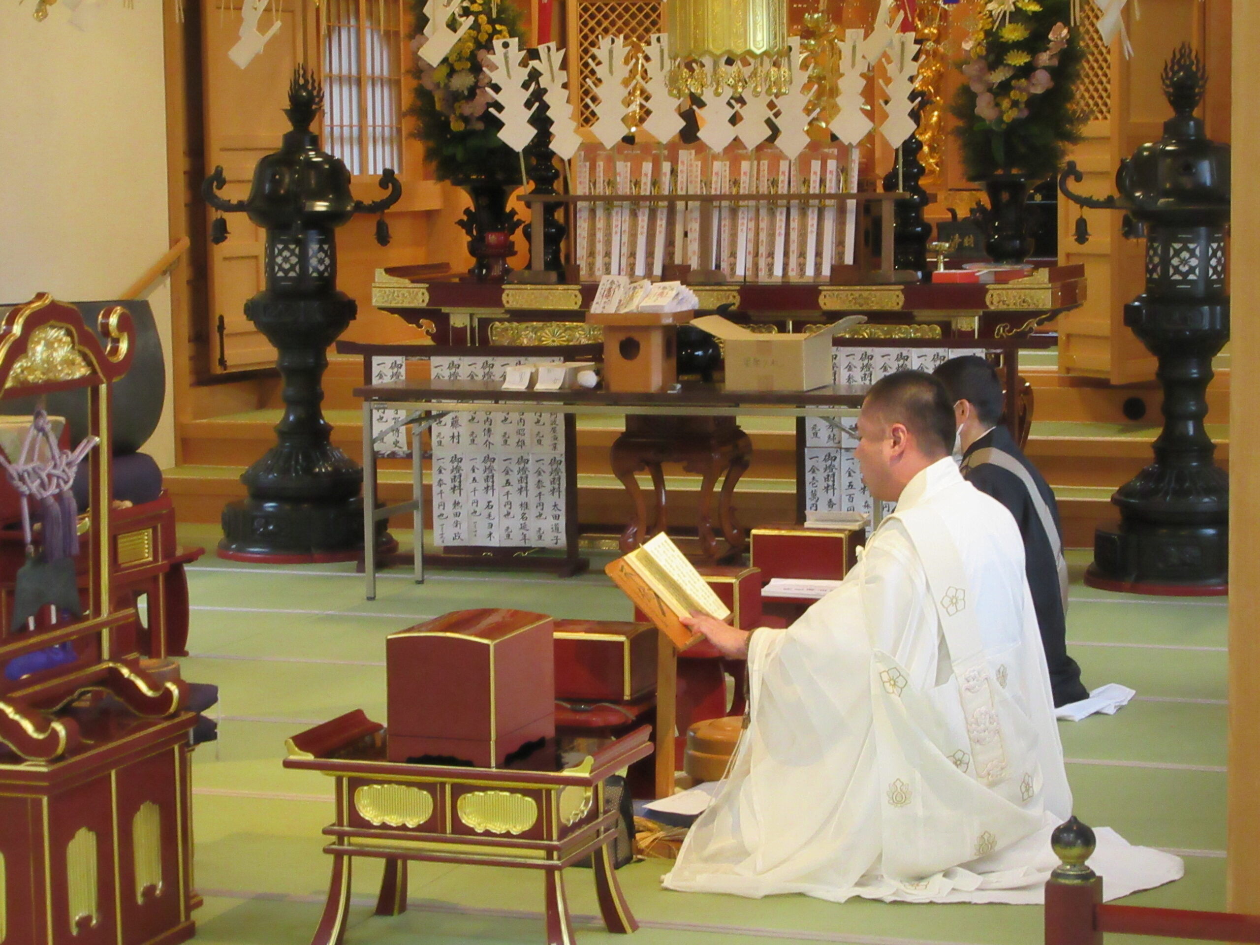 投稿についてもっと詳しく 12月14日　星祭祈祷会が行われました。