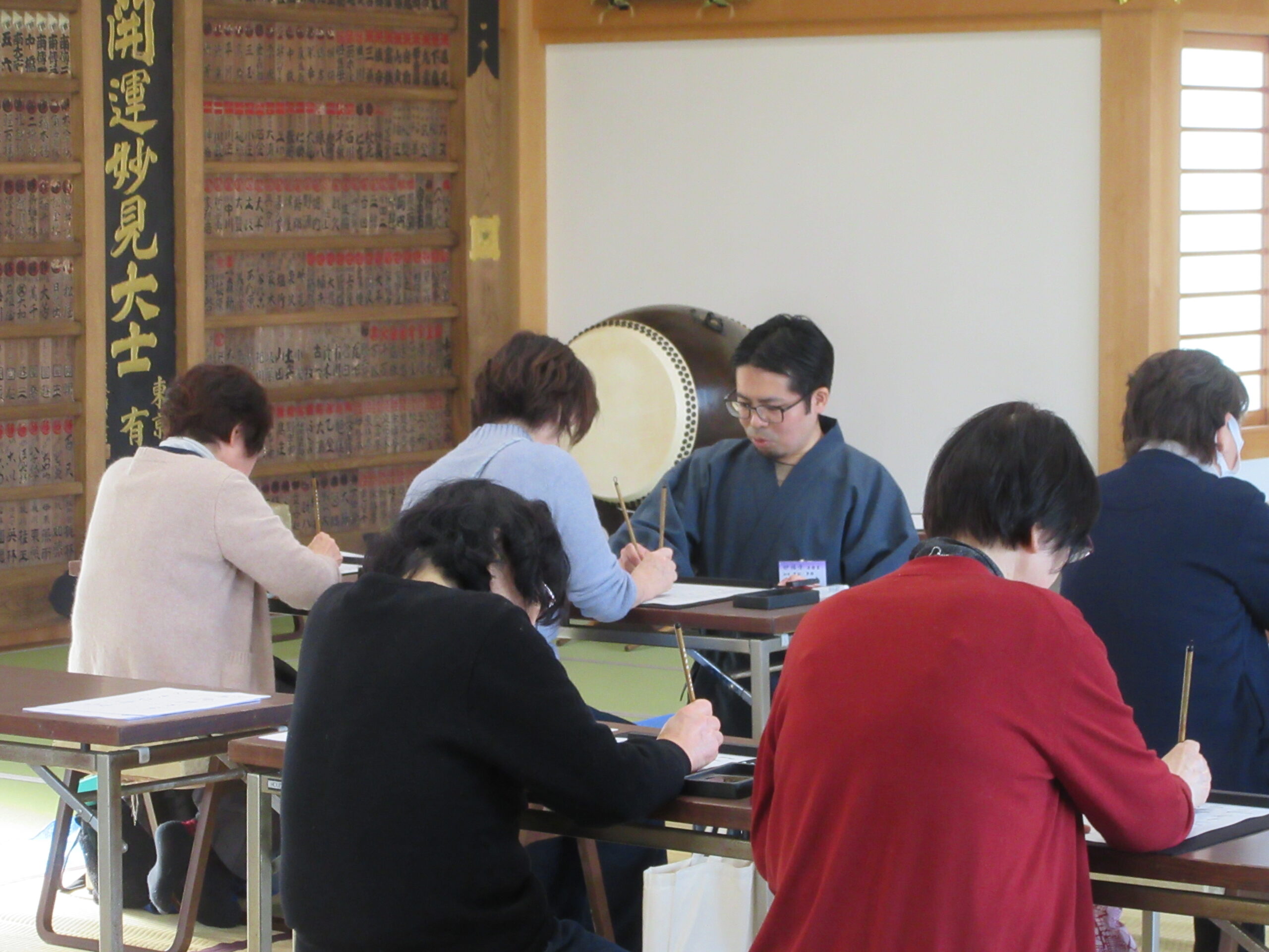 投稿についてもっと詳しく 2月15日　妙見宮にて書道教室が開催されました。次回は22日です。3月は15日・29日です。