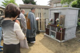 5月24日　ペット供養祭が行われました。