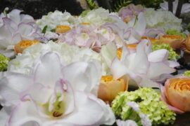 ６月の花手水です。