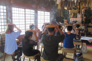 7月26日　頭痛除けほうろく祈祷会が行われました。