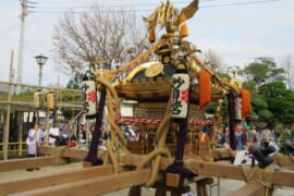 10月18日　御会式が行われます。本年は神輿渡御があります。
