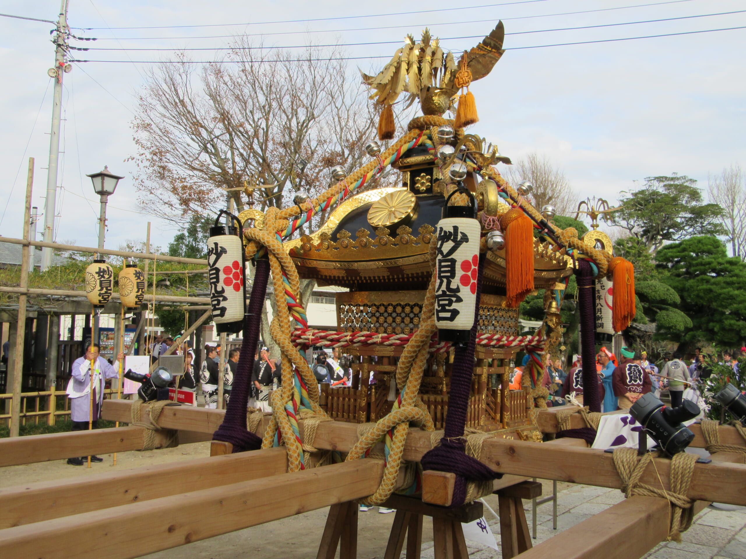 投稿についてもっと詳しく 10月18日　御会式が行われます。本年は神輿渡御があります。