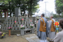 11月22日　夭折精霊慰霊祭が行われます。